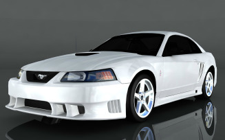 2000 Saleen S281 3d model