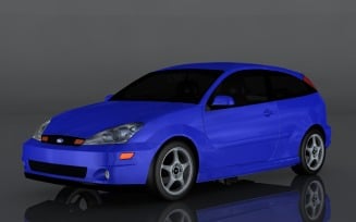 2003 Ford SVT Focus 3d model