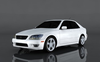 2003 Lexus IS300 3d model
