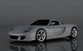 2003 Porsche Carrera GT 3d model