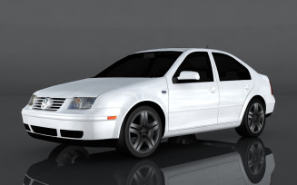 2003 Volkswagen Bora VR6 3d model