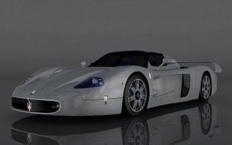 2004 Maserati MC12 3d model