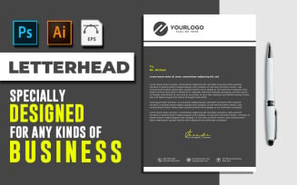 Letterhead Template Vol: 09 - Corporate Identity Template