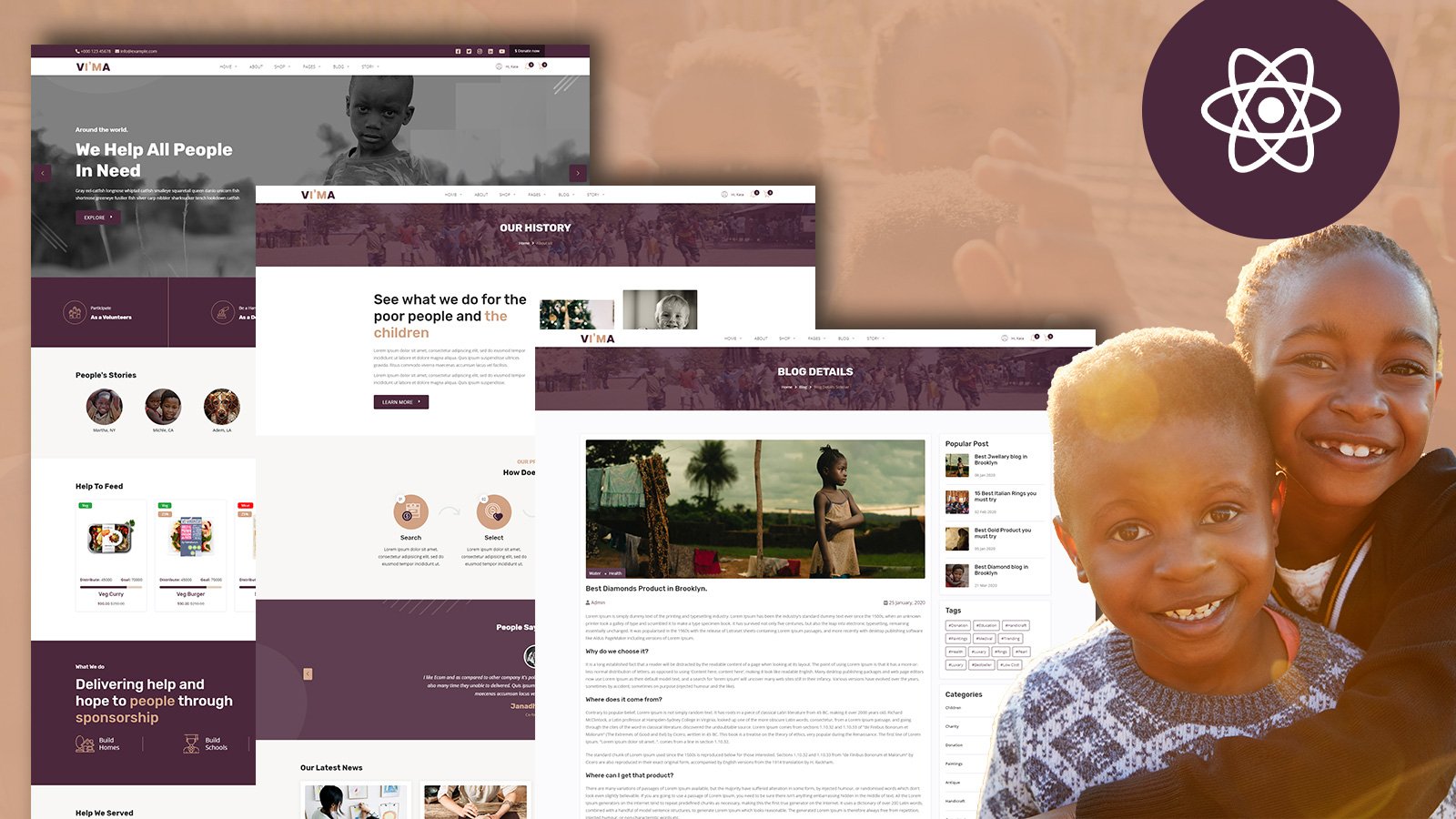 Template #186733 Charity Church Webdesign Template - Logo template Preview