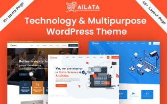 Ailata - Data Science, Artificial Intelligence & IT Solution WordPress Theme