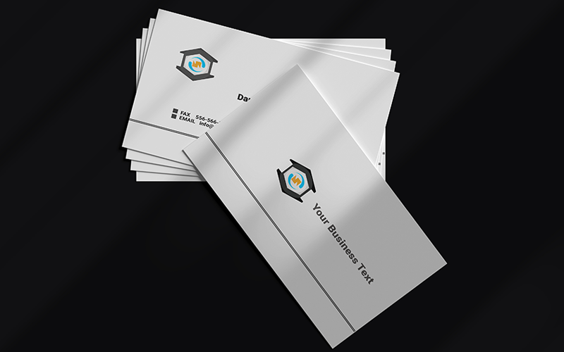 Clean Business Card so-86 Corporate Identity