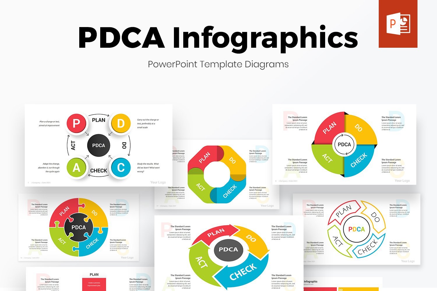 Kit Graphique #186992 Pdca Bicyclette Divers Modles Web - Logo template Preview