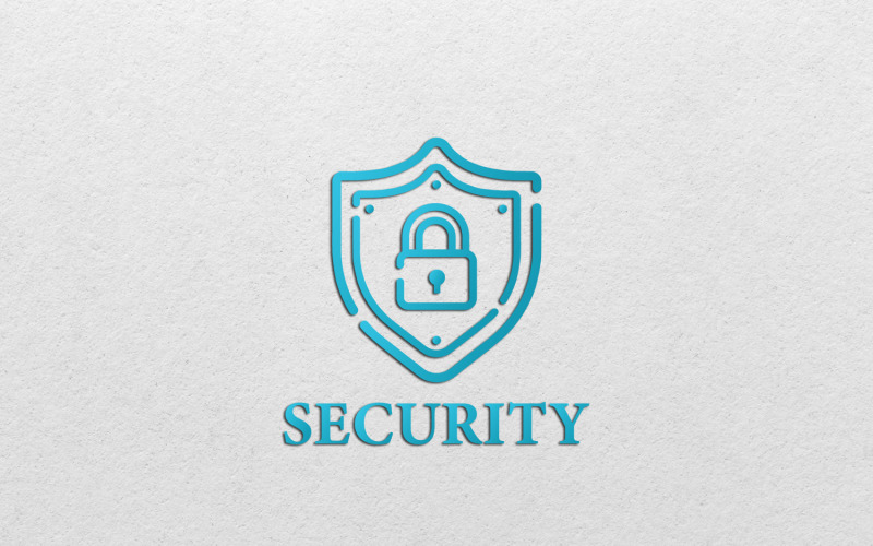 Minimalist Security Logo Design Logo Template