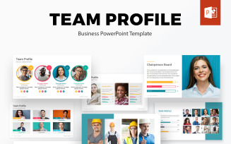 Team Profile PowerPoint Presentation Template