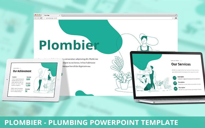 Kit Graphique #187000 Plumber Rparation Divers Modles Web - Logo template Preview