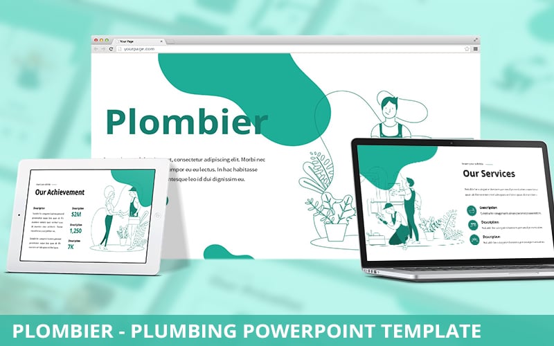 Kit Graphique #187000 Plumber Repair Divers Modles Web - Logo template Preview