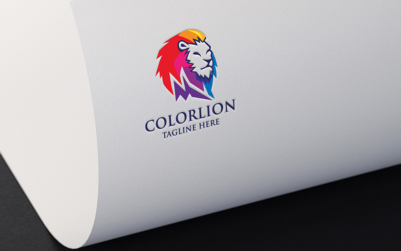 Color Lion Professional Logo Logo Template
