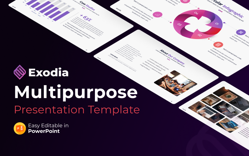 Exodia – Multipurpose PowerPoint Presentation Template PowerPoint Template