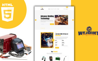 Wejoint Welding And Metal Works Shop HTML Template