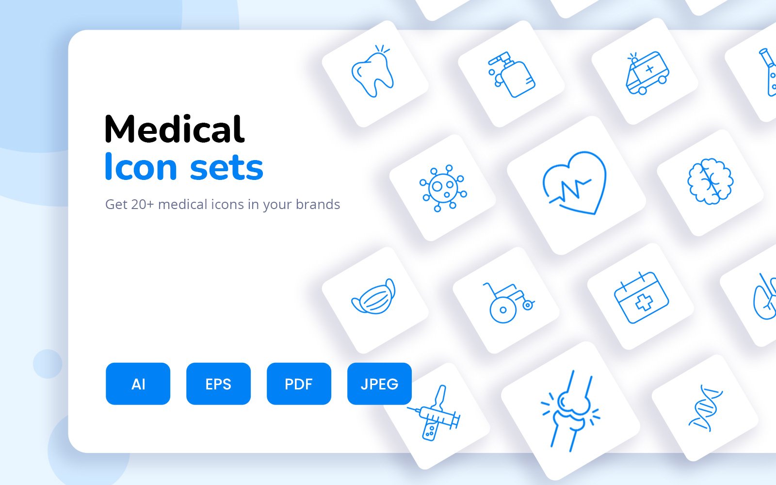 Kit Graphique #187223 Medicals Icon Divers Modles Web - Logo template Preview