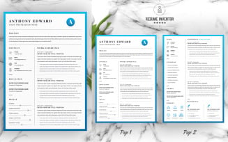 Anthony / Resume Template Printable Resume