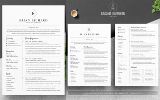 Brian Richard / Clean Resume Template