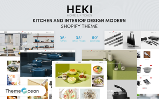 Heki - Kitchen & Interior Design Modern Shopify Theme