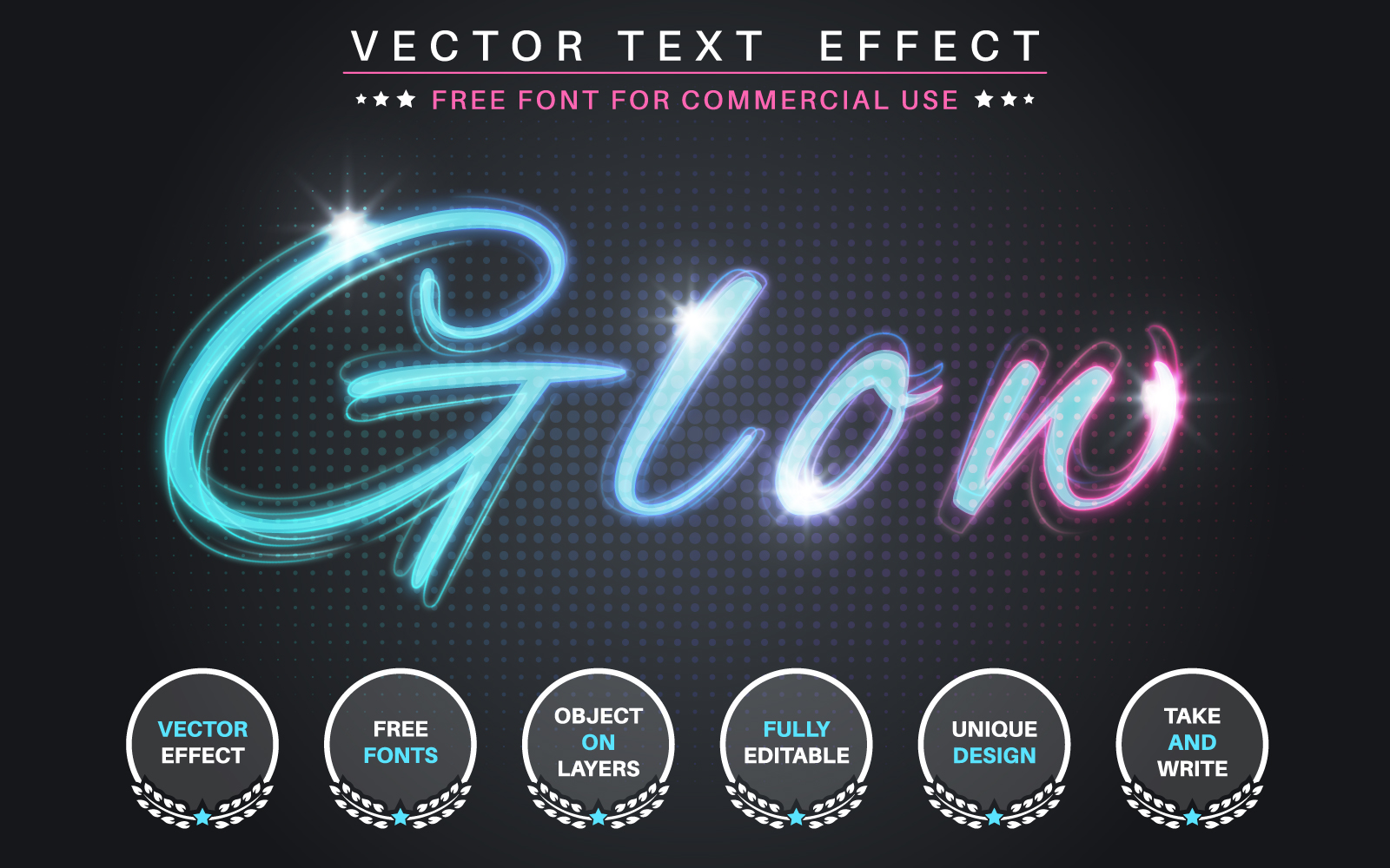 Template #187375 Effectfont Styleeditable Webdesign Template - Logo template Preview