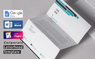 Letterhead Pad Template Word Apple Pages Google Docs