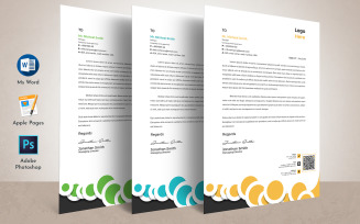Letterhead Pad Template Word Apple Pages