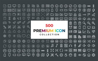 Premium Line Iconset Collection