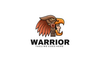 Warrior Eagle Mascot Logo