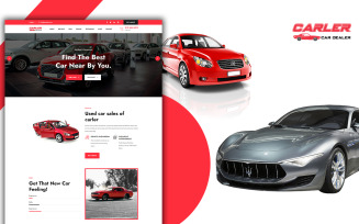 Carler - Car Dealer HTML5 Langing Page