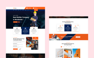 Conis - Construction PSD Template