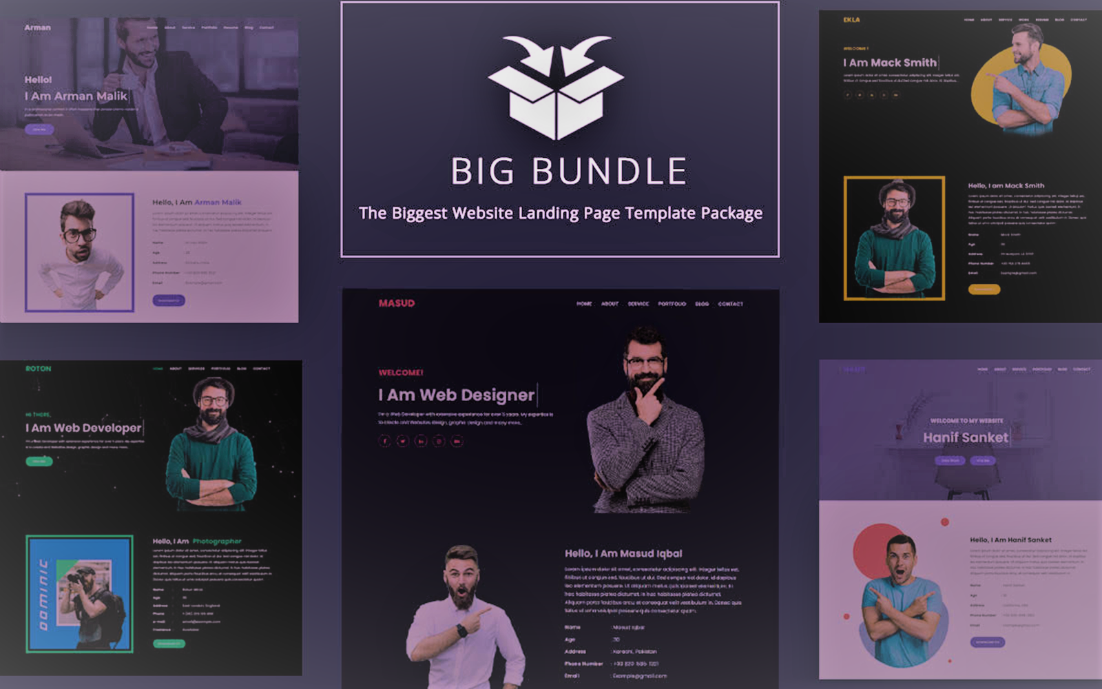 Guptil - All-in-one Landing Page Template