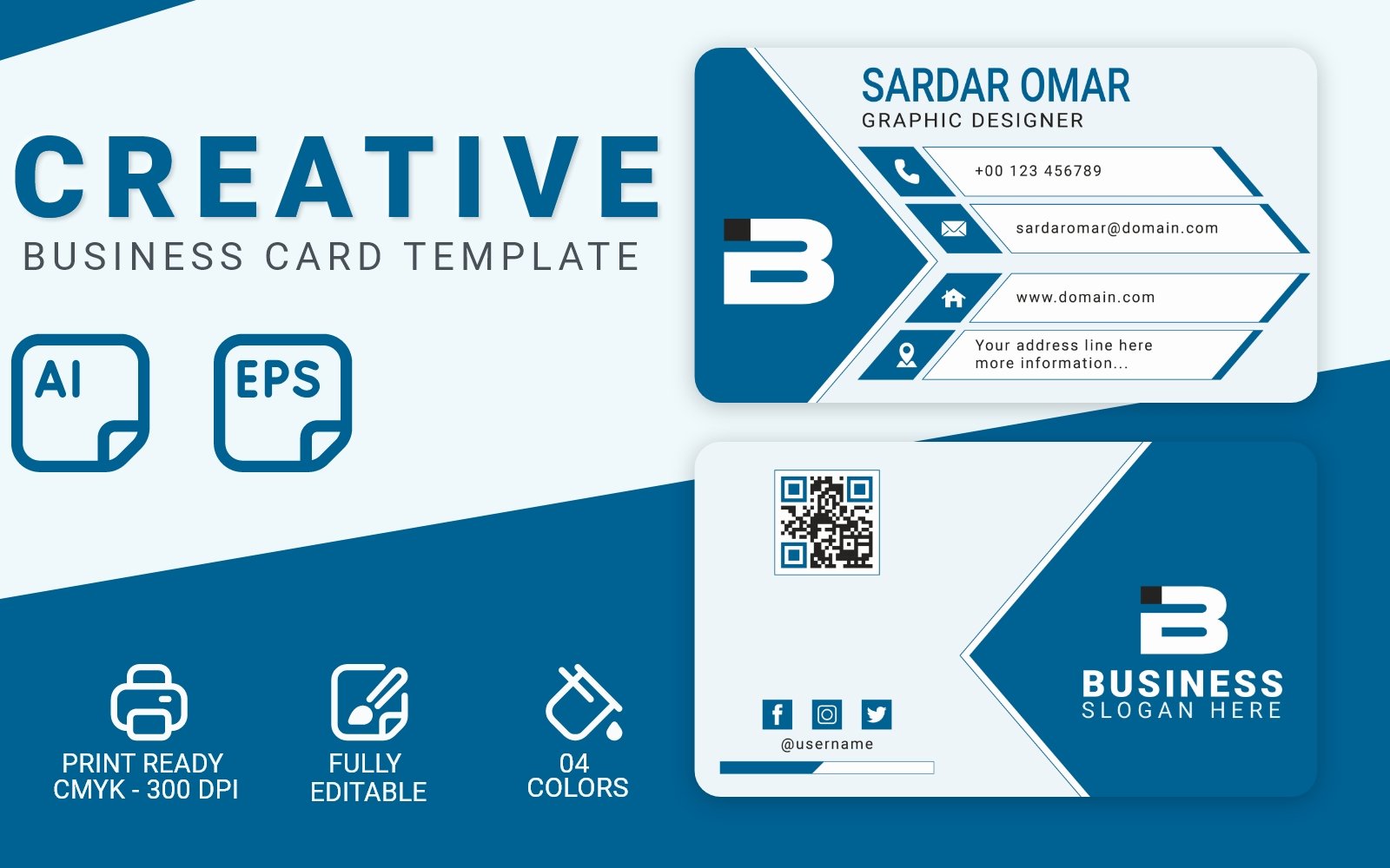 Kit Graphique #187630 Business Cards Divers Modles Web - Logo template Preview