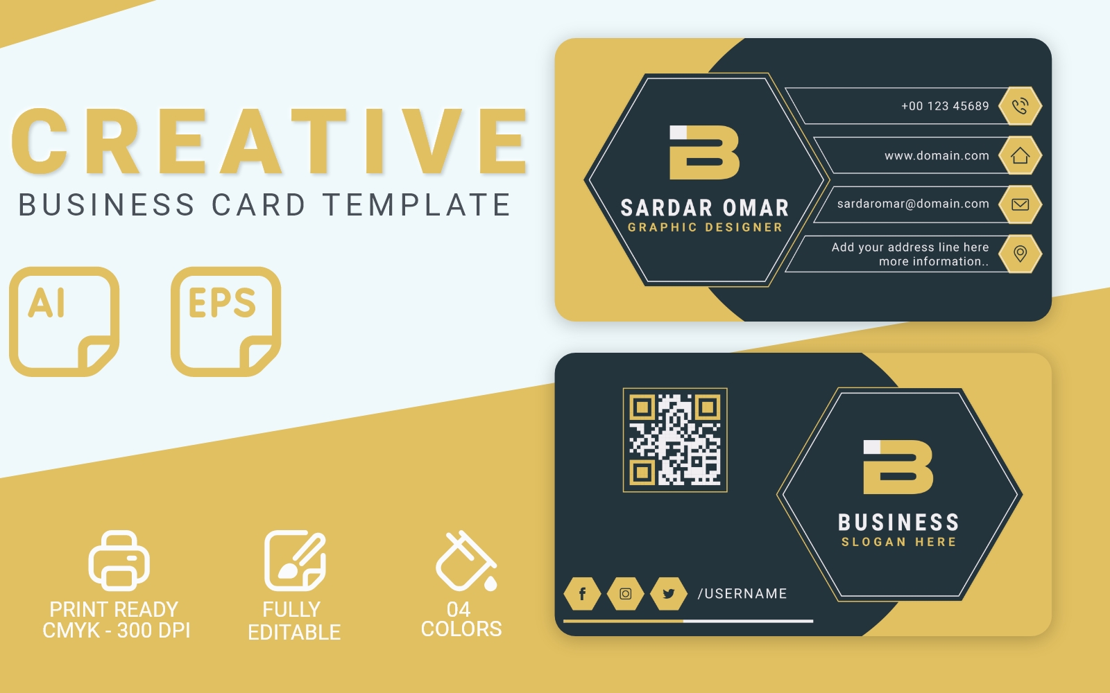 Kit Graphique #187631 Business Cards Divers Modles Web - Logo template Preview