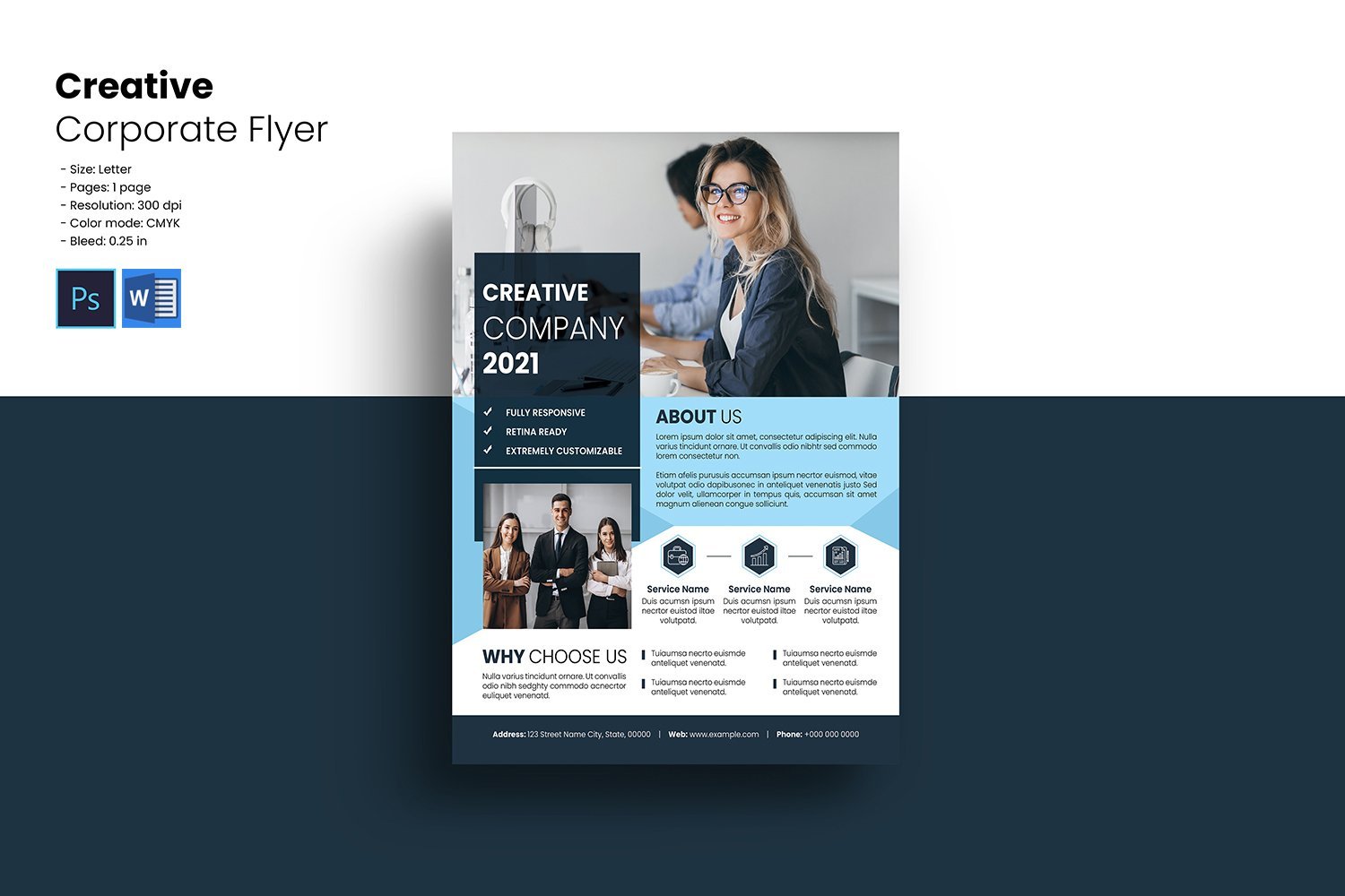 Kit Graphique #187650 Corporate Flyer Divers Modles Web - Logo template Preview