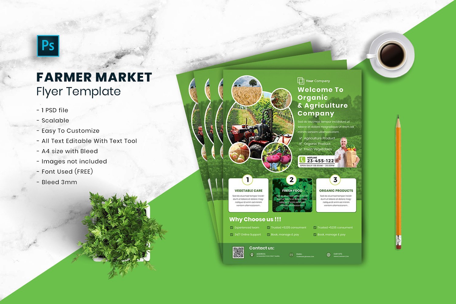 Template #187655 Health Vegetables Webdesign Template - Logo template Preview