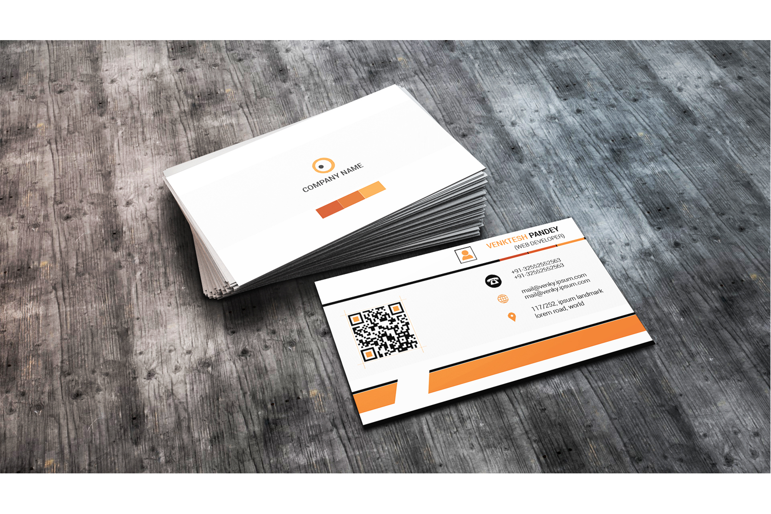Business Card- Layered Psd Template