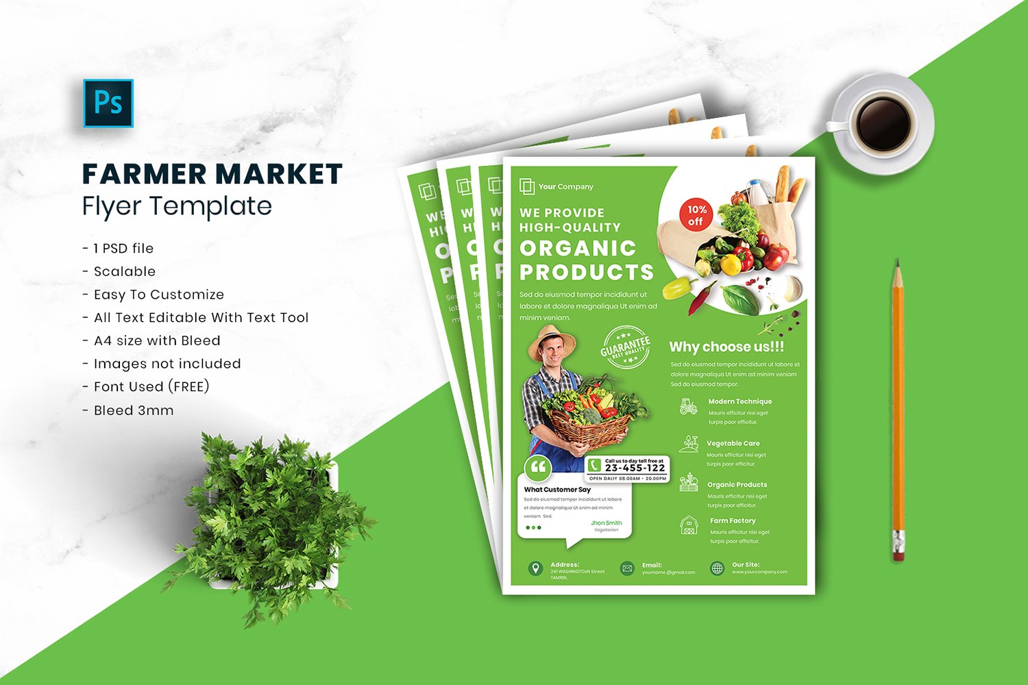 Template #187681 Health Vegetables Webdesign Template - Logo template Preview