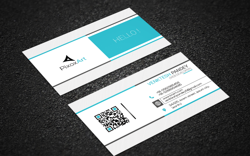 Business Card-Layered Photoshop Template Corporate Identity