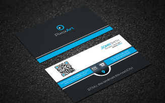 Business Card Template-Layered Photoshop Template