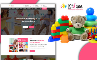Kidzee - Kinder Garden HTML5 Landing Page Template