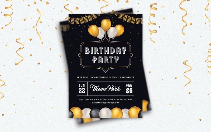 Perfect Birthday Invitation Corporate Identity