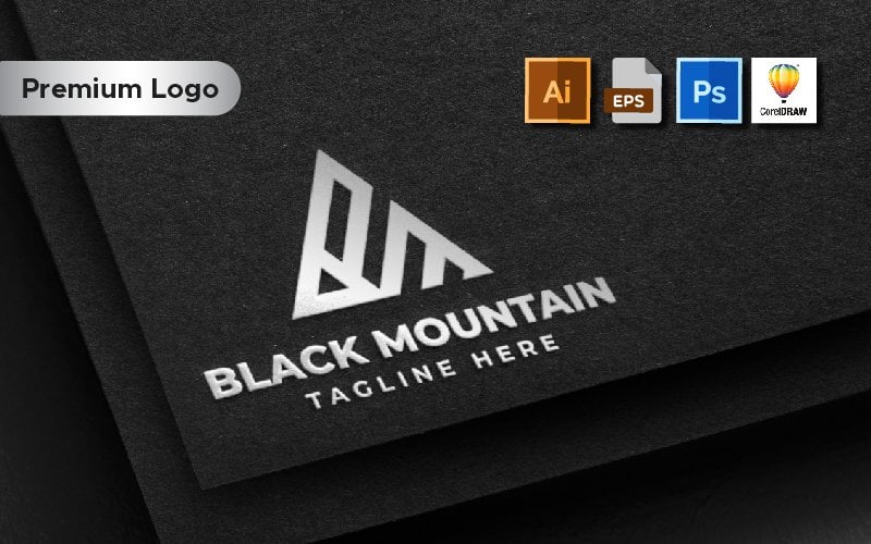 Kit Graphique #187720 Black Mountain Divers Modles Web - Logo template Preview