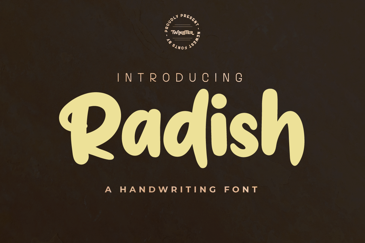 Radish - Unique Handwritten Font