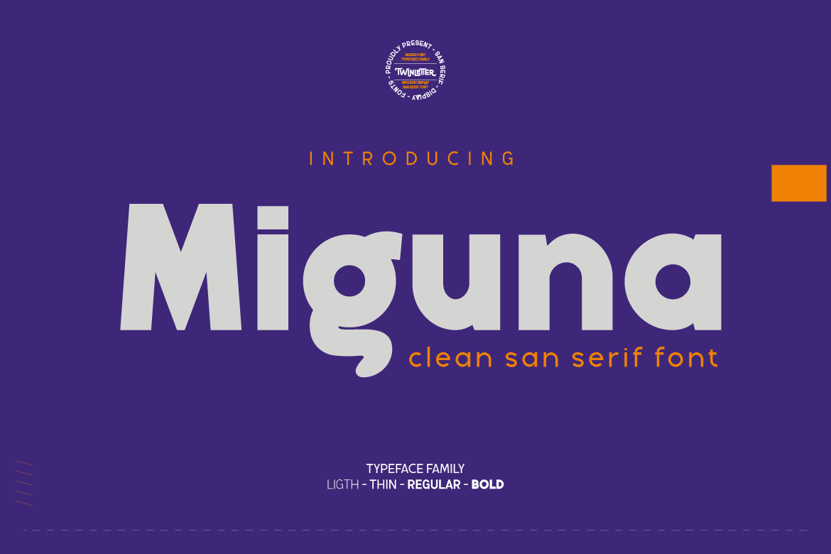 Miguna - Clean San Serif Font