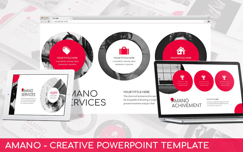 Amano - Creative Powerpoint Template PowerPoint Template