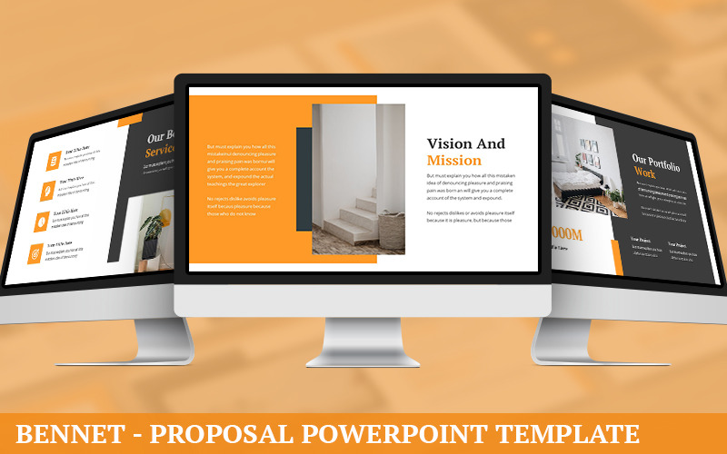 Bennet - Proposal Powerpoint Template PowerPoint Template