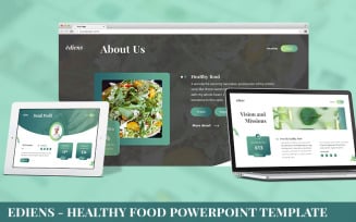 Ediens - Healthy Food Powerpoint Template