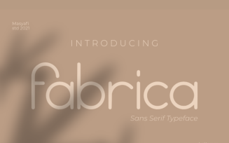 Fabrica - Modern Sans Font