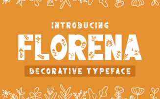Florena - Decorative Font
