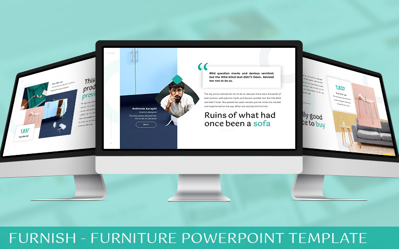 Furnish - Furniture Powerpoint Template PowerPoint Template