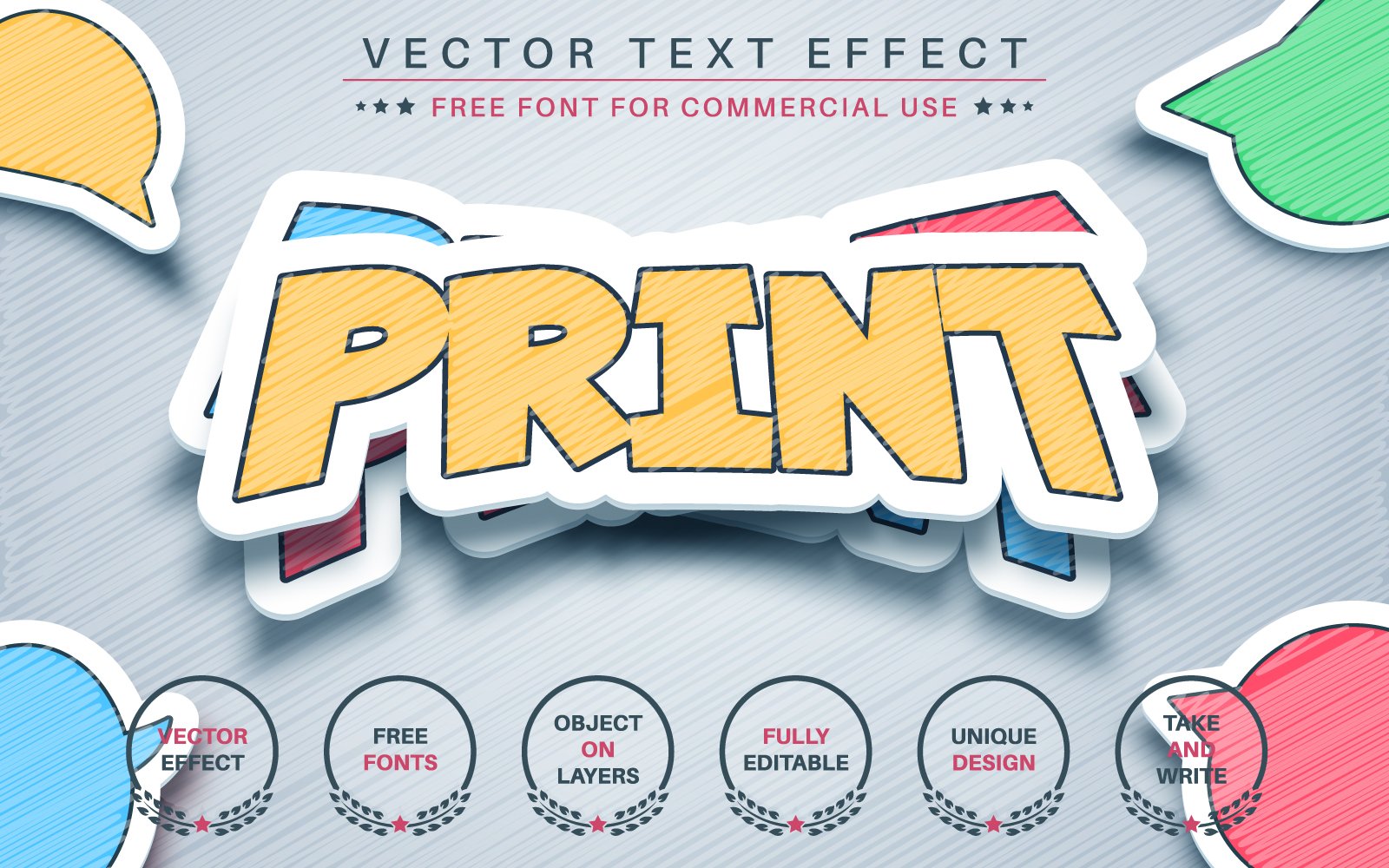Template #187802 Effectfont Styleeditable Webdesign Template - Logo template Preview